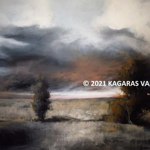 9Kagaras Vasileios b, Co-existence of resistance, 2021, acrylic, 0,73X1,04m